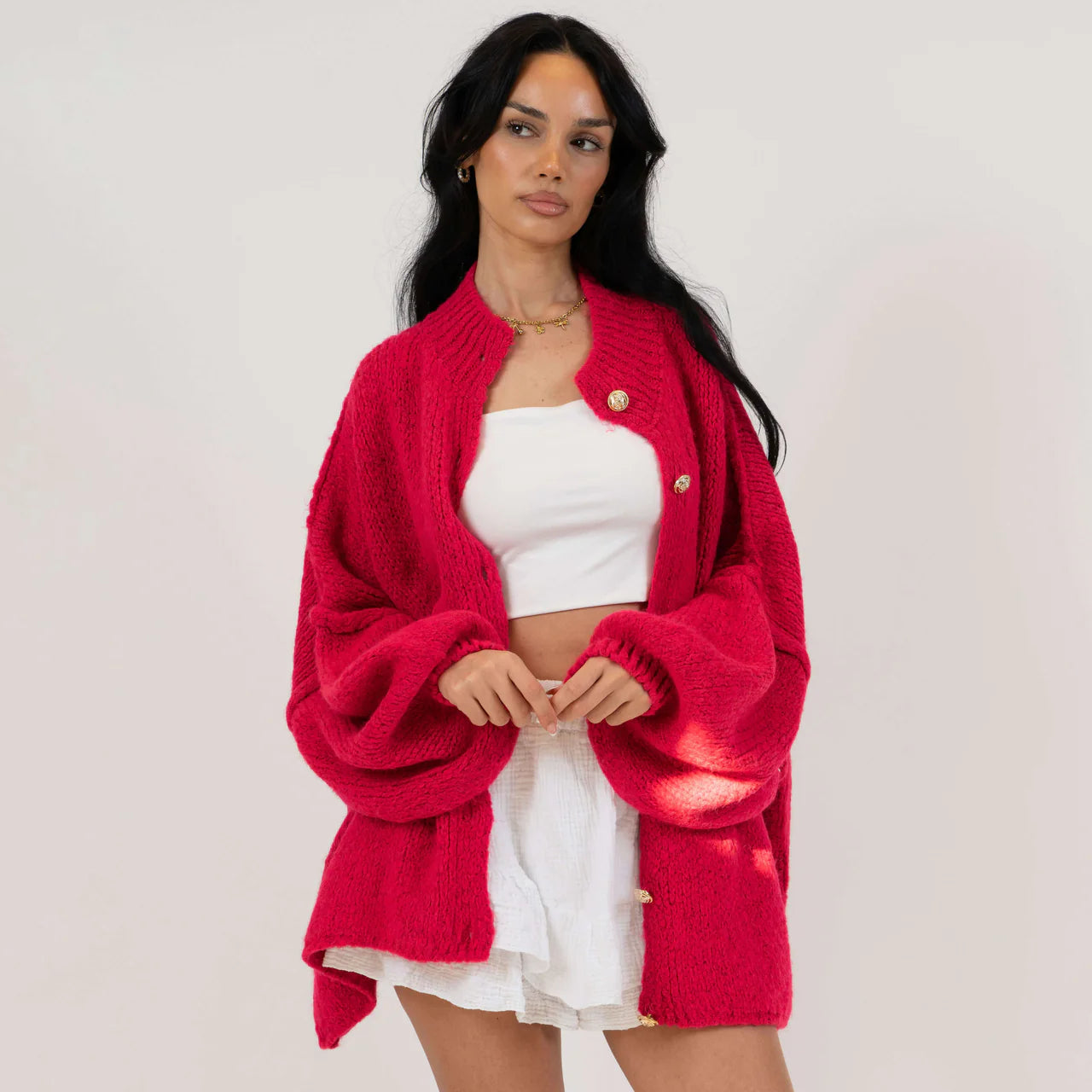 Elena - Cárdigan oversize