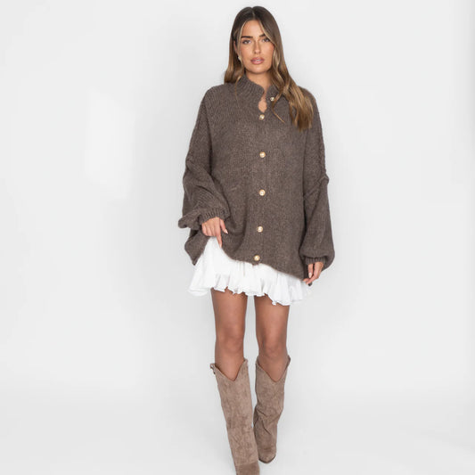 Elena - Cárdigan oversize