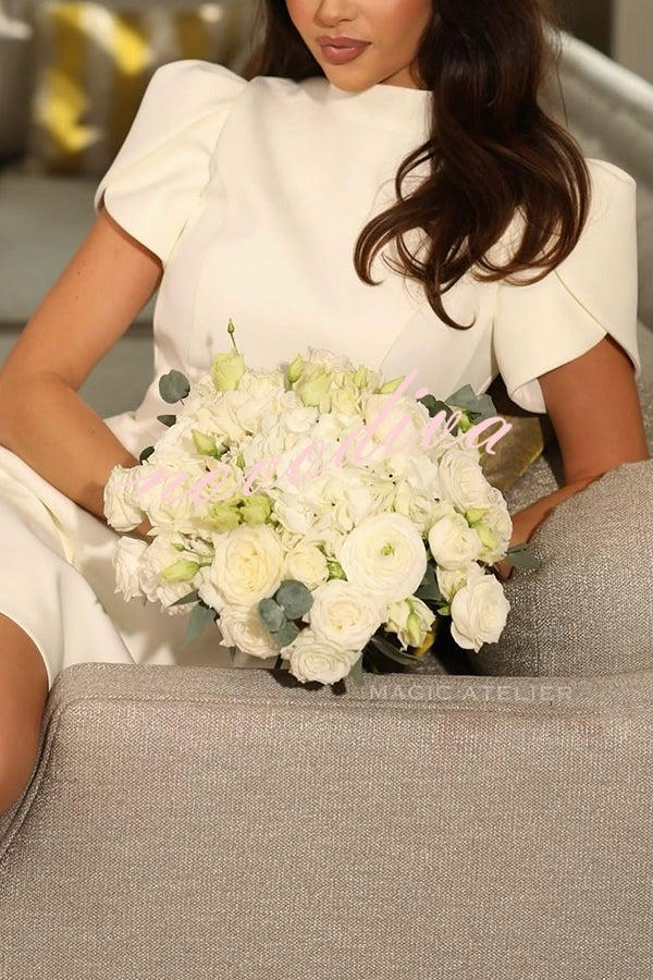 SANDRA | ESPALDA ABIERTA Y LAZO SATINADO