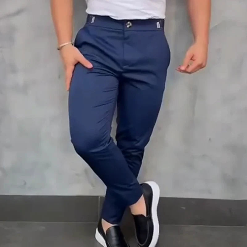 Alessasndro | Pantalones Slim Fit de Stretch para Hombre